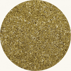 Kamille (gesneden). Kamillethee staat bekend als rustgevend.