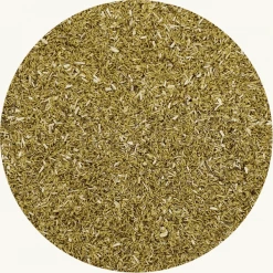 Kamille (gesneden). Kamillethee staat bekend als rustgevend.