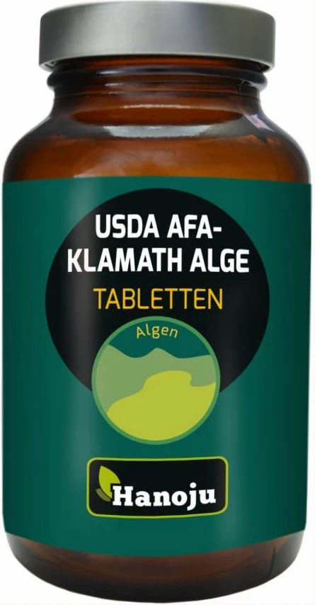 AFA Klamath Algen 1000 tabletten 1 AFA Klamath Algen 1000 tabletten biologisch