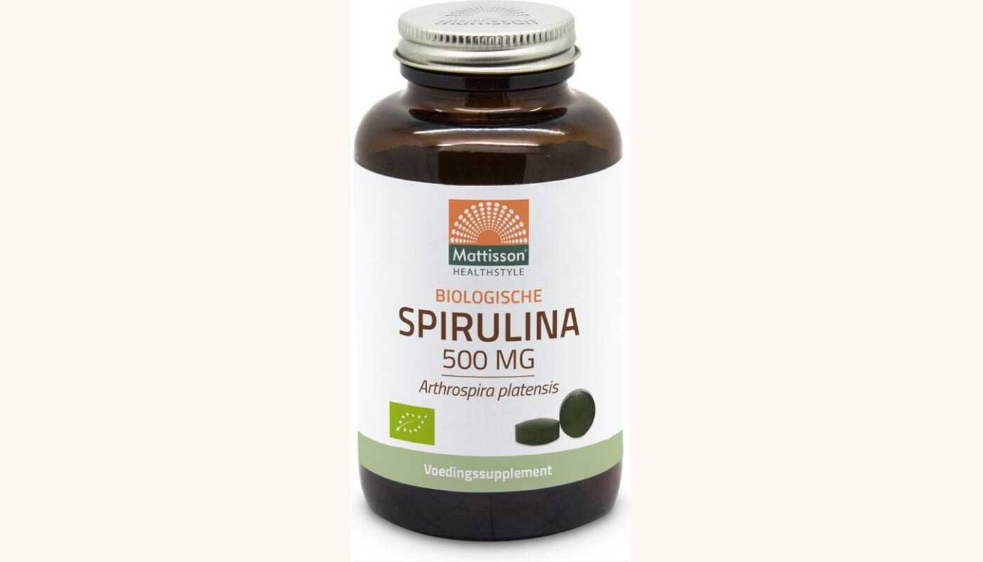 Spirulina 500mg 240 tabletten bio