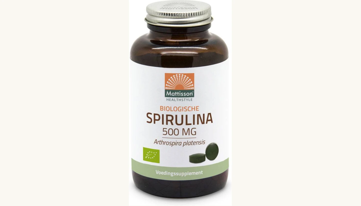 Spirulina 500mg 240 tabletten bio
