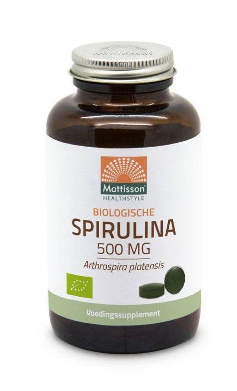 Spirulina 500mg 240 tabletten bio