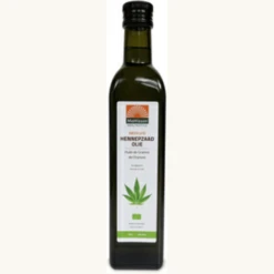 Hennepzaad Olie Bio Raw 500ml
