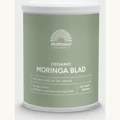 Biologische Moringa Blad Poeder 125g
