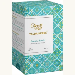 Immune Booster EEN BOOST VOOR JE WEERSTAND Immune Booster versterkt uw weerstand. Deze mix van natuurlijke bloemen en kruiden helpt uw lichaam om zichzelf te beschermen tegen slechte invloeden, zoals misselijkmakende bacteriën of virussen. Een kopje van deze heerlijke thee geeft u nieuwe energie. Immune Booster helpt je lichaam gezond te blijven, en het drinken van deze thee geeft u een fijn gevoel van een bewust leven leiden.
