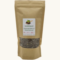 Ooievaarsbek of Robertskruid bevat een aantal vitaminen (A, B en C), mineralen (Kalium, Calcium, Ijzer en fosfor) en fytonutriënten. Ook aanwezig zijn etherische oliën, bitterstoffen, geranine en tanninen.