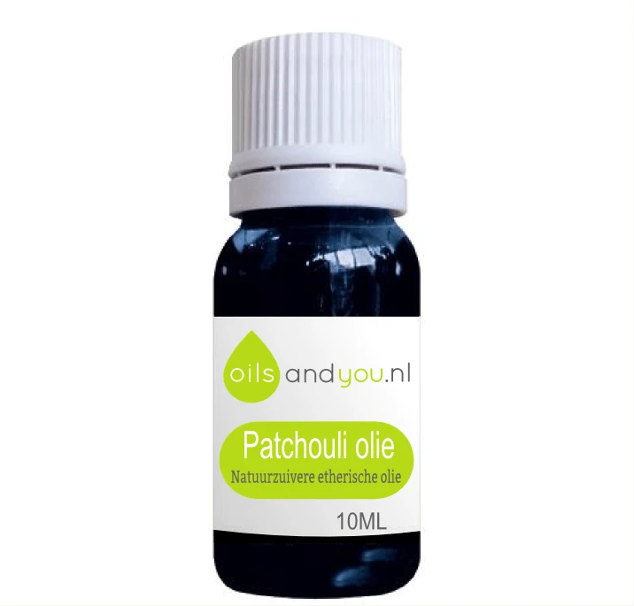 Patchouli olie 1 Patchouli olie in 10ml glazen druppelflesje