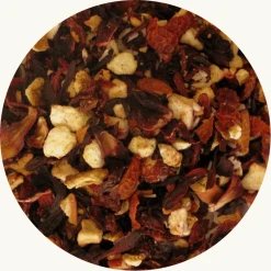 Aardbeien thee met een vleugje kiwi een heerlijke zomerse smaak! Zeer geschikt als ijsthee. Verpakt per 100 gram