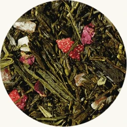 De smaken van passievrucht, ananas en aardbei vormen een perfecte symbiose met de basis van deze thee, een echte Angel's Kiss.