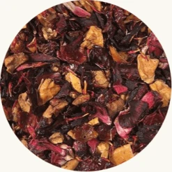 vruchtenthee bloedsinaasappel Deze heerlijke biologische fruitthee melange hebben we een vruchtenthee gemaakt die heerlijk verfrissende is. Met zijn licht pittige bloedsinaasappelsmaak kan deze thee op elk gewenst moment worden genoten.