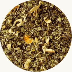 Braziliaanse Mate Thee Sinaasappel De populaire frisse smaak van fruitige, zoete sinaasappels past goed bij de matig sterke kruidige, licht rokerige Mate-thee.