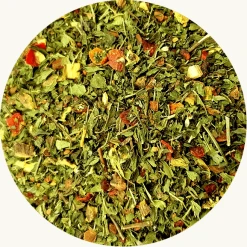 Flare Peppermint is een eigen blend van ons. Het is een verfrissende kruidenthee op basis van allemaal natuurlijke en biologische producten. De smaak is een een lekkere combinatie van pepermunt met een vleugje zoethout en kaneel. Een blend die u zeker een keer moet proberen.