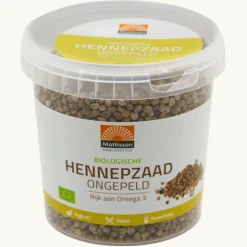 Hennepzaad Ongepeld 400g