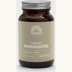 Mattisson Actie's 12 Biologische Mariadistel capsules