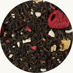 Zwarte thee blend Hennep Framboos Citroen