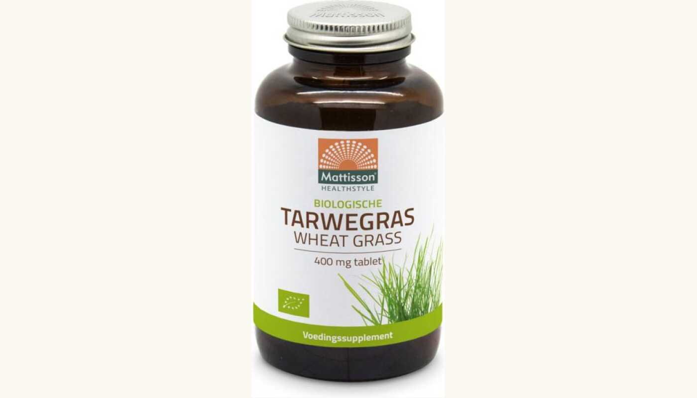 Biologische tarwegras 350 tabletten