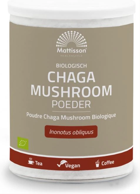 Chaga Mushroom Poeder 1 Chaga Mushroom Poeder