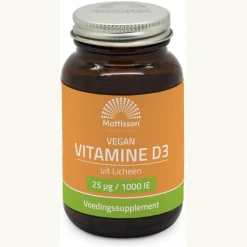 Vegan Vitamine D3 25mcg - 120 capsules