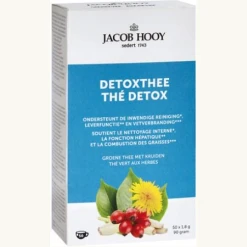 Jacob Hooy Detox thee 50 stuks