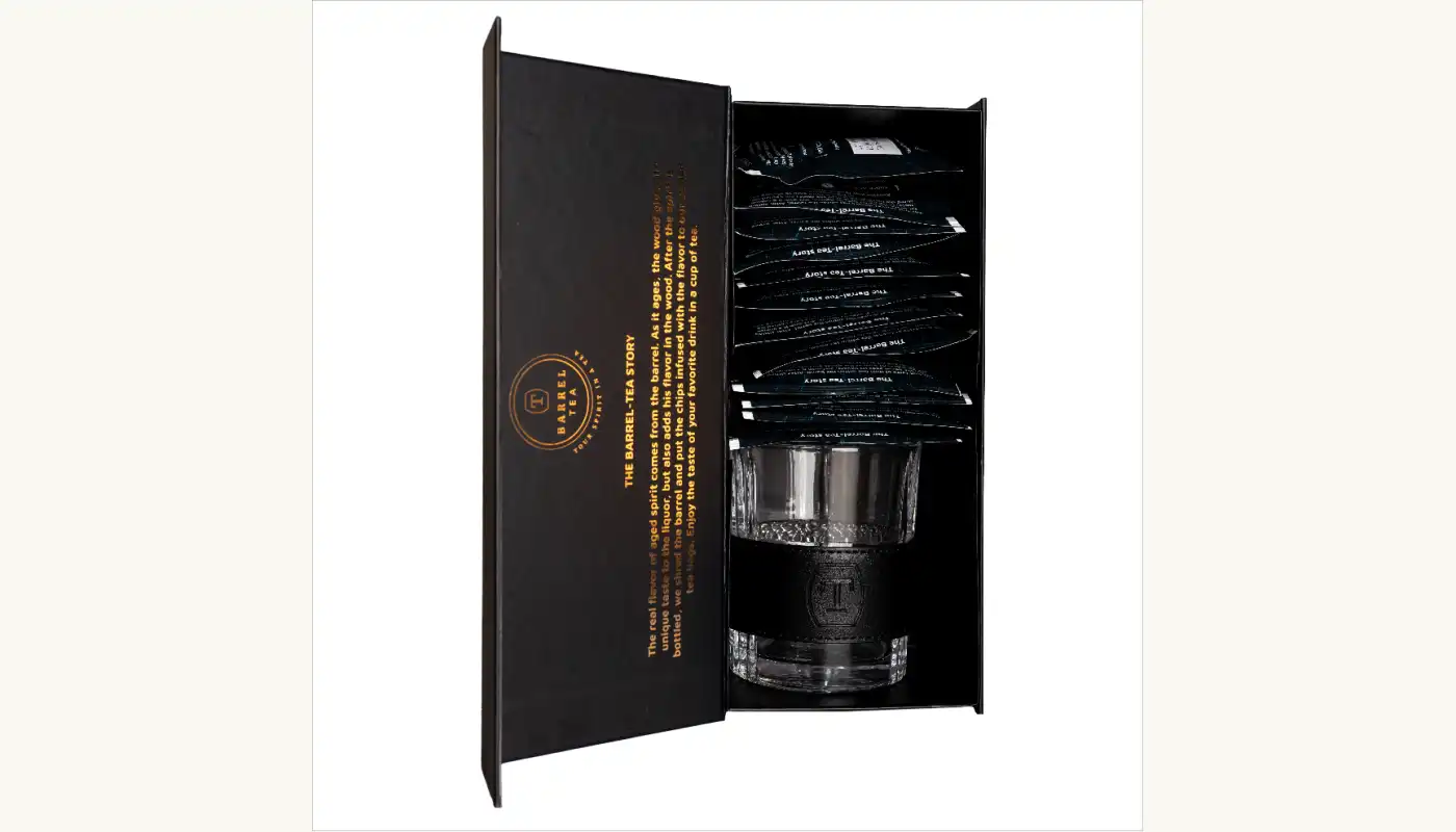 Home 4 Bottle Box Collection van Barrel Tea