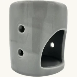 Aromabrander Porselein Grijs