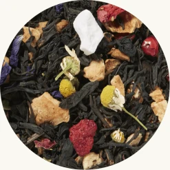 zwarte thee peperfris