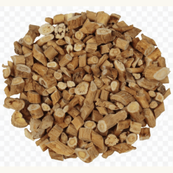 Astragalus wortel verpakt per 100 gram.