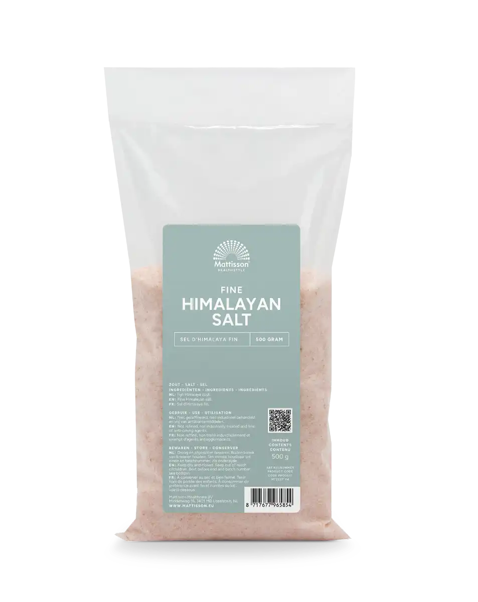 Himalaya Zout fijn - Navulzak 500 g 1 Himalaya Zout fijn - Navulzak 500 g