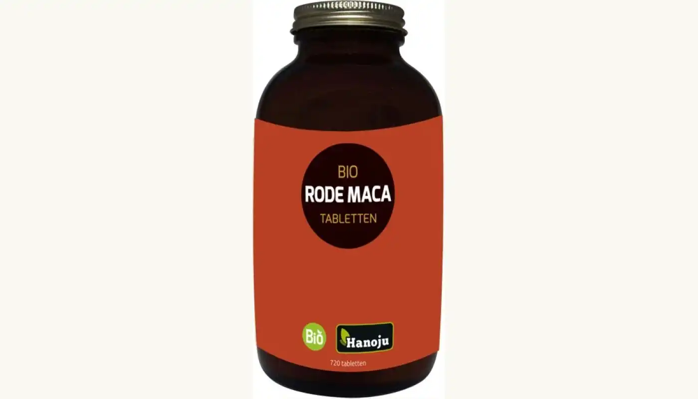 Home 1 Rode Biologische Maca wortelpoeder 500 mg, 720 tabletten