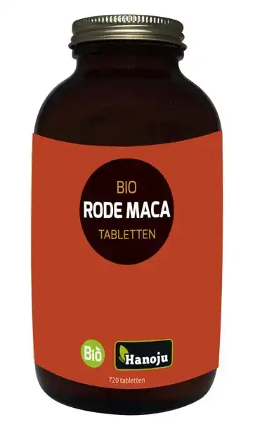 Rode Biologische Maca wortelpoeder 500 mg, 720 tabletten 1 Rode Biologische Maca wortelpoeder 500 mg, 720 tabletten